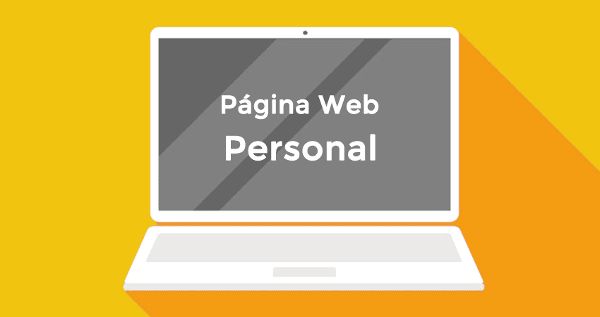 crear una página web personal
